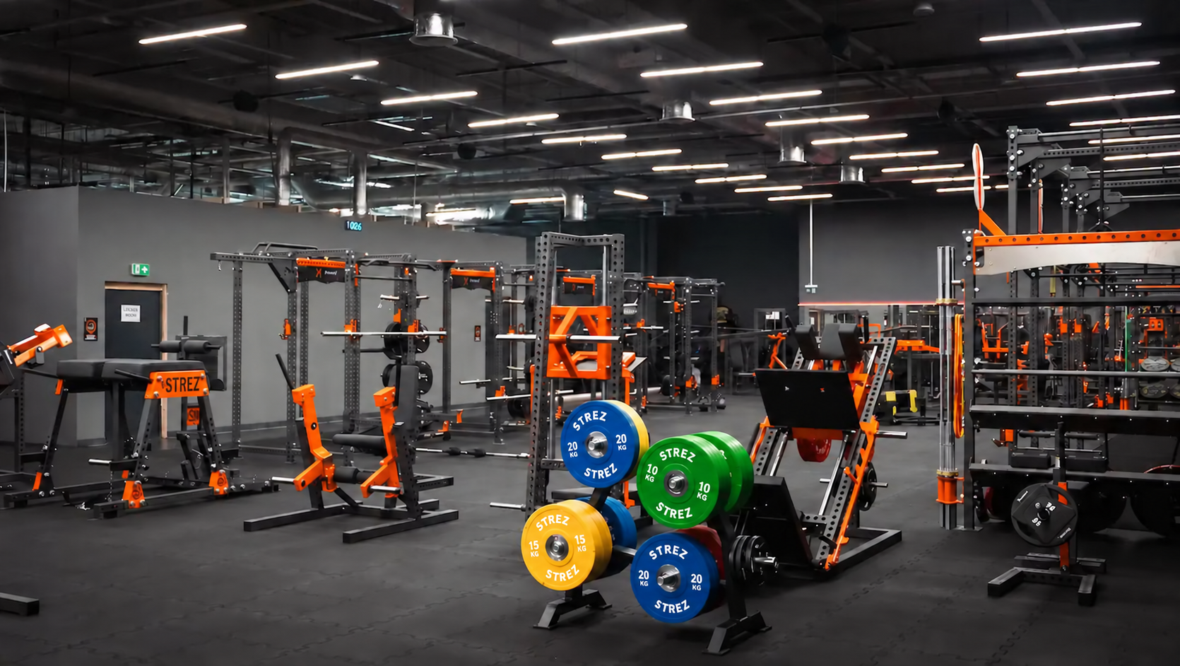 Custom STREZ strength equipment at My Gym Szczecin